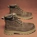 Martin Autumn Putian New Height-Increasing Work Men's British High-End Yellow Boots Winter Style_vogvips.com