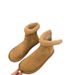 Vintage Outdoor Winter Warm Fleece-Lined Cotton Versatile Thick-Soled Women's Furry Shoes Short Mori Style Snow Boots_vogvips.com