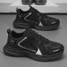 Spring New Breathable Mesh Men's Trendy And Versatile Thick Soled Sports Shoes, Casual Running Dad Shoes_vogvips.com