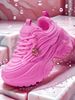 Women's Four Seasons Outdoor Sports Pure White Water Platform Summer Sandals Soft Sole Cushioned Running Shoes For Women_vogvips.com