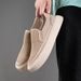 Euro Step Men's Shoes Comfortable Breathable Soft Sole Round Toe Slip-On Loafers Outdoor Casual Moccasins_vogvips.com