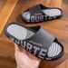 2025 New Summer Slippers For Men, Thick Soled, Wear-resistant And Non Slip, Indoor Cool Slippers, Straight Drag_vogvips.com