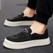 Board Shoes 2024 New Men's Shoes Simple Low-top Lace-up Canvas Shoes Trend All Match Breathable Casual Shoes_vogvips.com