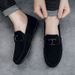 Men’s Shoes Summer New British Style Fashion Trend Slip On Lazy Shoes Casual Dou Shoes_vogvips.com