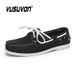 Men Boat Shoes Genuine Cow Suede Quick-dry Leather Lace-Up Driving Retro Fashion Casual Flats Classic 2026 New Design_vogvips.com