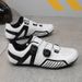 New Style Cycling Shoes With Locks, Double Buckle Lock Shoes, Men's And Women's Road Bicycle Power Shoes, Hard Bottom Mountain Bike Rubber Bottom_vogvips.com