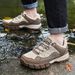 Hiking Shoes Women Low-top Lace-up Anti-slip Outdoor Shoes Women Menanti-slip Durable Casual Sports Shoes Men_vogvips.com