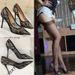 Lace High-heeled For Women 2026 New Summer Style, Sexy Hollow Pointed Toe Single With Mh Embroidery, Black Women's_vogvips.com