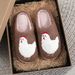 Cute Chicken Plush Cute Slipper Non-slip Cute House Shoes Winter Casual Warm Cartoon Flat Fluffy For Outdoor Indoor Bedroom_vogvips.com