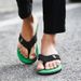 Summer Flip Flops Casual Beach Sandals Non-Slip Flat Slippers Home Bathing Shoes For Men Outdoor Slides_vogvips.com