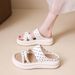 Summer Women's Shoes Small Size Parent-child Slippers Wide Feet One Word Cool Slippers Casual Fashion Beach Shoes Outer Shoes_vogvips.com