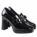 Women's Shoes Single Shoes For Women Autumn New Style Thick Soled Shallow Mouth Single Shoes For Women Square Toe Thick Heeled High Heels For Women_vogvips.com