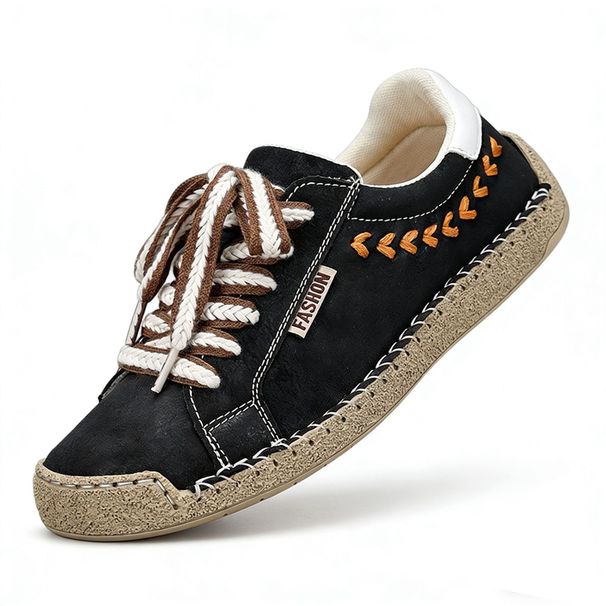 Couple Canvas Shoes, New Vintage Breathable Flat Non-slip Casual Shoes Men And Women, Versatile Sneakers_vogvips.com