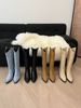 2023 Autumn Winter New Pointed Toe Riding Thick Heel Soft Sole Comfortable High Slip-On Over-the-Knee Long Boots For_vogvips.com