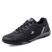 Euro Step 2025 New Fashion Street Style Men's Golf Casual Trendy Black Soft Sole Breathable Sneakers_vogvips.com