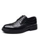 Men's shoes fall business formal leather shoes men Brock leather soft bottom breathable wedding groom shoes_vogvips.com