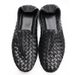 Euro Step Lazy Knitted Loafers For Men, Slip-On Genuine Leather Casual Loafers, Fashionable Lightweight Trendy Shoes, Summer 2025_vogvips.com