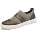 Retro Board Shoes Fly-woven Cowhide Mesh Shoes Comfortable Invisible Inner Height-increasing Mesh Board Shoes_vogvips.com