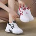 Female 2025 Spring Autumn Thick Bottom 8cm Sports With Inner Height Increase, Versatile, Casual And Plush Dad Shoes,_vogvips.com