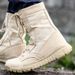 Light Combat Boots Outdoor Tactical Boots Black Combat Boots_vogvips.com