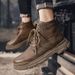 Men's Retro British Style Leather Martin Boots Mid-Calf Work Boots With Rubber Sole For Winter (Size 38-46, Black/Brown/Tan)_vogvips.com
