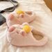 Cute Capybara Cotton For Women Winter Indoor Home Plush Warm Closed-Toe Non-Slip Thick Sole Outdoor Slippers_vogvips.com