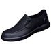 Euro Step Cowhide】Men's New Genuine Leather Casual Non-Slip Slip-On Dad Business Shoes For Men_vogvips.com