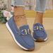 Large Size Single Shoes Women's 2026 New Four-season Sports Shoes Shallow Mouth Fashion Women's Single Shoes Size 43_vogvips.com