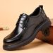 Men's Top Layer Cowhide Spring New Style Business Casual Men's High-end Genuine Leather Thick Soled Single Shoes Wenzhou_vogvips.com