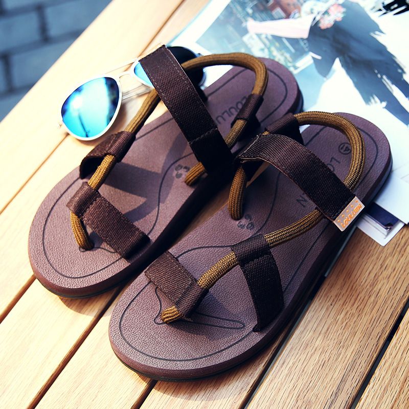 Flat Sandals For Women Summer Fashion Outerwear Large Size Ladies Slippers Beach Sandals For Students_vogvips.com