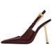 Black Pointed Toe High Heels For Women, Stiletto, 2023 New Style, Elegant And Sophisticated Patent Leather Sexy Single_vogvips.com
