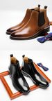 Genuine Leather Men Ankle Boots_vogvips.com