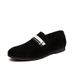 Cross-border Loafers, New Autumn Suede Casual Large-size Leather Men's Slip-on Trendy Shoes, Moccasins_vogvips.com