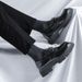 2025 Spring And Autumn New Casual Leather Men's Korean Edition Trendy One Step Leg Le Fu Shoes 25891-R_vogvips.com