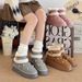Thickened Warm Snow Boots Casual Short Boots Thick-Soled Cotton Women's Shoes_vogvips.com
