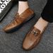 SHLIANG Fashion Men's Casual Shoes Classic Driving Casual Boat Shoes Men's High Quality Soft Sole Men's Loafers Moccasin Shoes X0051_vogvips.com