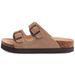 Smile Pop Classic Arizoan Men Clogs Sandals Cow Suede Outdoor Antiskid Slippers With Adjustable Buckle Straps_vogvips.com