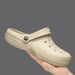 Men's Breathable EVA Clogs – Outdoor Garden & Beach Shoes With Toe Protection (White/Grey/Black/Khaki)_vogvips.com
