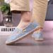 Fashion 2024 Summer New Fashion Women's Men Casual Shoes Flat Sneakers Breathable Men's Slip On Canvas Lovers Shoes_vogvips.com