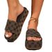 Large Size Women's Slippers round Head Small Plum Blossom Print Lightweight Comfortable Womens Slippers for Casual Wear_vogvips.com