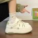 Girls' 2026 New Spring Model Older Children, Low-Top Sneakers For Girls, Casual Sports Shoes, Breathable White Shoes_vogvips.com