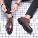 TerraStride 2025 Spring Business Formal Leather British Style Trendy Men's Pointed Toe Lace-up Casual Shoes_vogvips.com