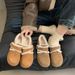 Vintage Style Thick-Soled Fleece-Lined 2024 Autumn Winter Snow Boots Thickened Cotton Women's Outdoor Furry_vogvips.com
