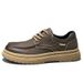 Casual For Men Autumn 2024 New British Style Genuine Non-Slip Wear-Resistant Breathable Thick-Soled Small Leather Shoes_vogvips.com