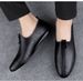 Men's Leather Casual Leather Shoes Men's Doudou Shoes Driving Shoes_vogvips.com