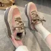 Matsuke Heel Thick Sole Mesh Breathable Sports Comfortable Lightweight Versatile Fashionable Women Casual Dad Shoes_vogvips.com