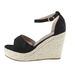 Women's Summer Cross-Strap Peep-Toe Platform Wedge Sandals Fashionable Hollow High Heels Waterproof_vogvips.com