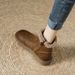 Winter Fleece-Lined Thickened Snow Large Cotton 2024 New Zipper Martin Women's Short Boots Leather Shoes_vogvips.com