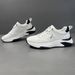 Autumn New Trendy And Versatile, Thick Soled Sports Board Shoes, Top Layer Cowhide For Men, Casual White Shoes_vogvips.com