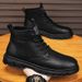 European Warm Series Live Streaming Men's Martin Autumn Winter New British Style Work Youth Trendy Leather Boots_vogvips.com